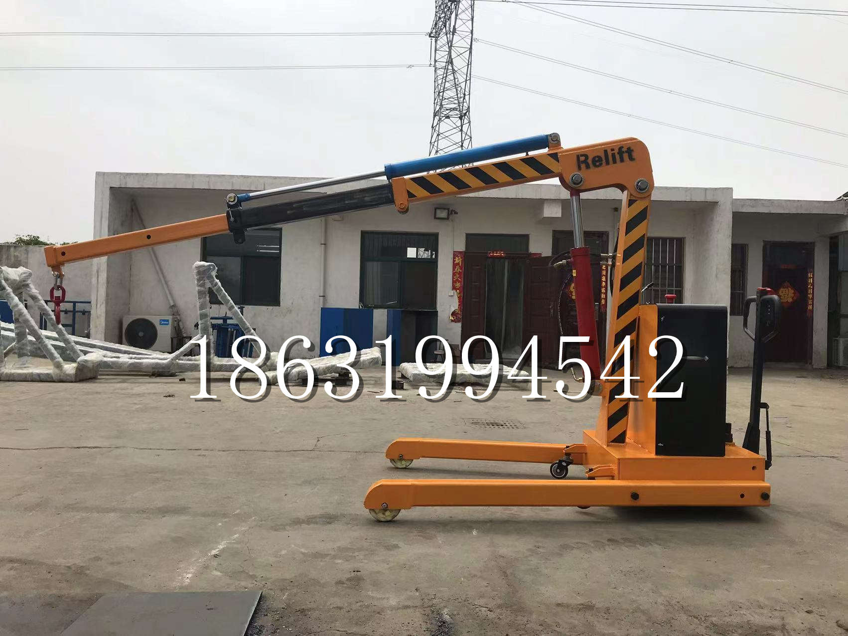 竹田乡久征定做3吨三轮随车吊 农用园林绿化移树吊 平板工程用小吊机